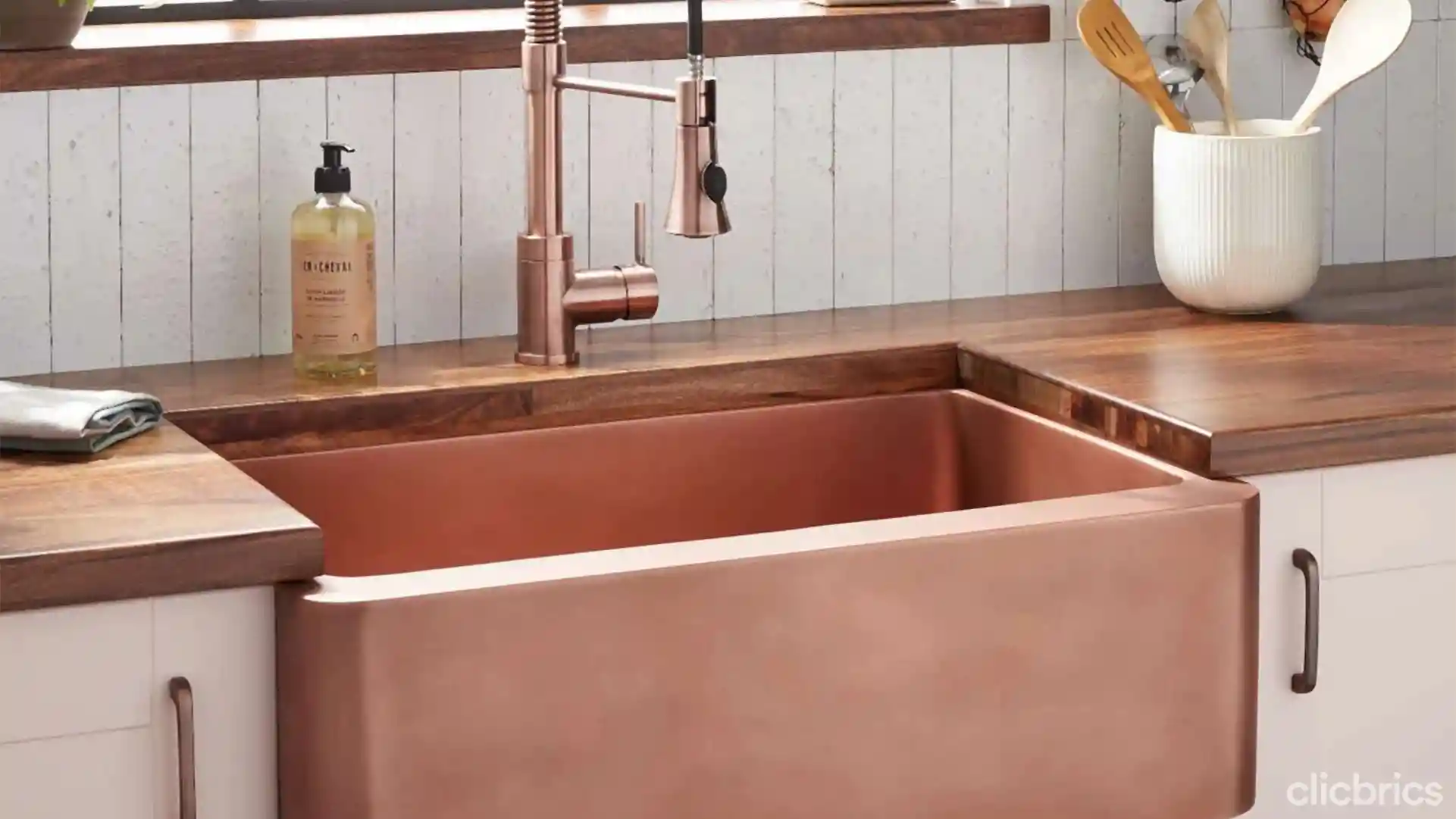 Designer Kitchen Sink : Copper
